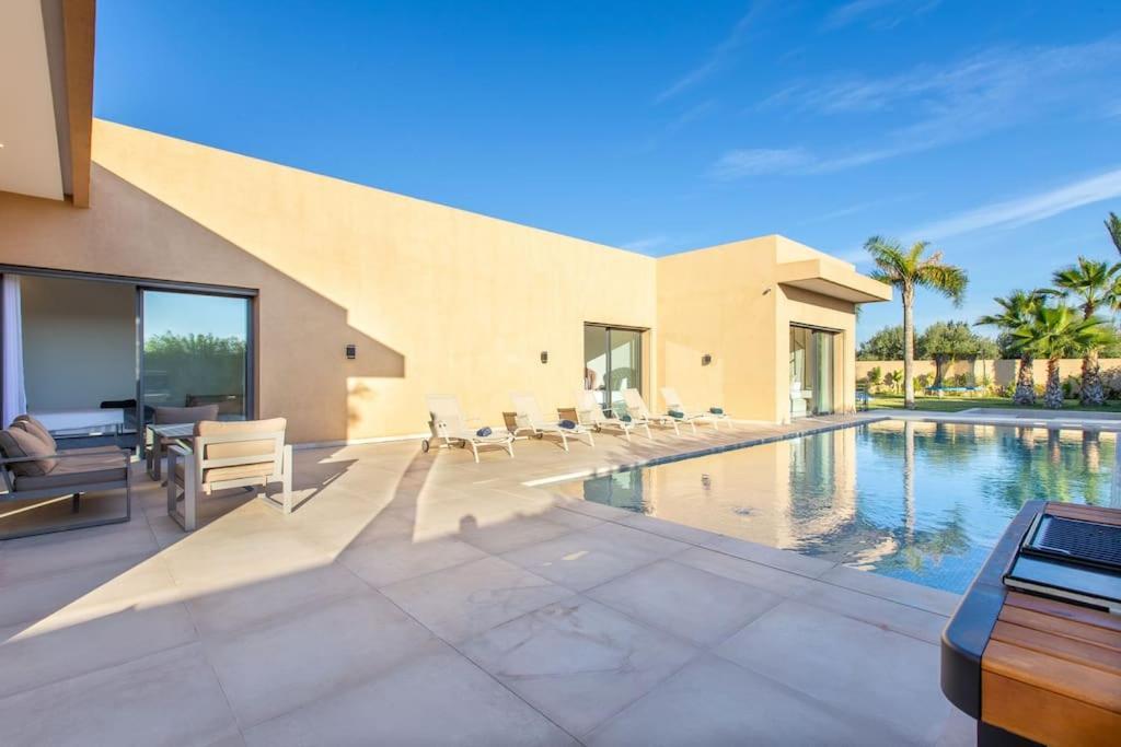Villa Hawai, Ss Vis A Vis Avec Espace De Sport , Piscine Chauffee Marrakesh Ngoại thất bức ảnh