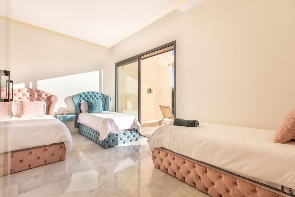 Villa Hawai, Ss Vis A Vis Avec Espace De Sport , Piscine Chauffee Marrakesh Ngoại thất bức ảnh