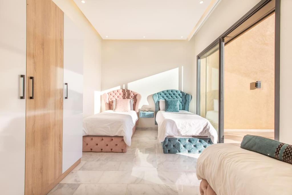 Villa Hawai, Ss Vis A Vis Avec Espace De Sport , Piscine Chauffee Marrakesh Ngoại thất bức ảnh