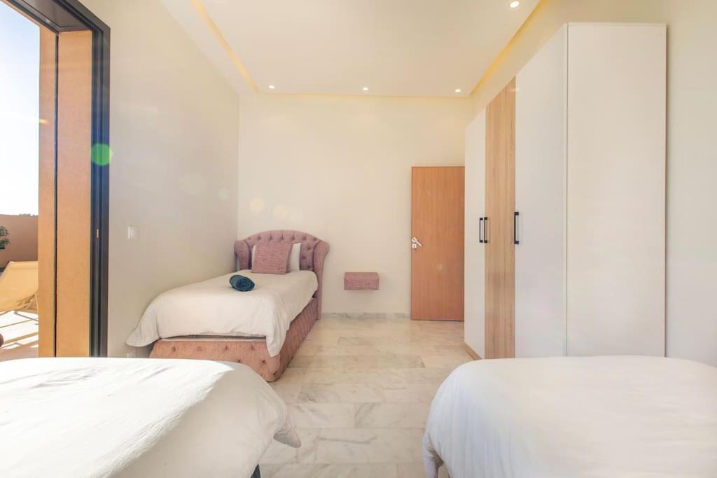 Villa Hawai, Ss Vis A Vis Avec Espace De Sport , Piscine Chauffee Marrakesh Ngoại thất bức ảnh