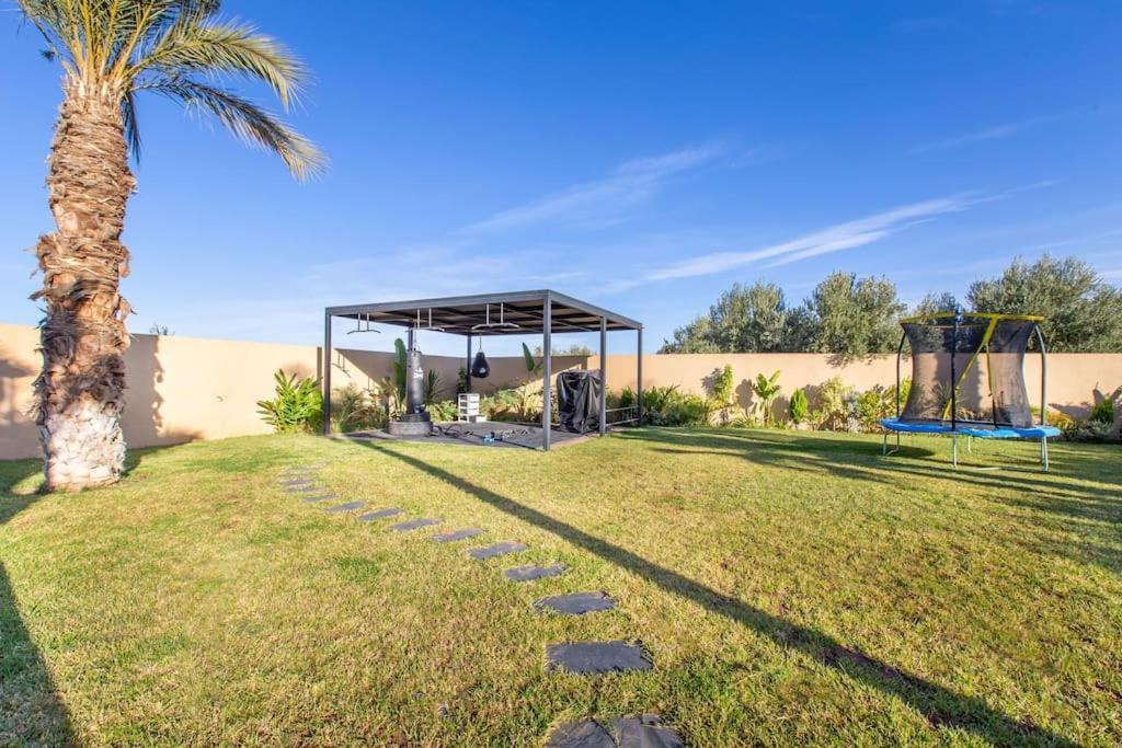 Villa Hawai, Ss Vis A Vis Avec Espace De Sport , Piscine Chauffee Marrakesh Ngoại thất bức ảnh